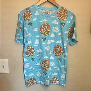 Pixar Loungefly Balloon Graphic T-Shirt size S